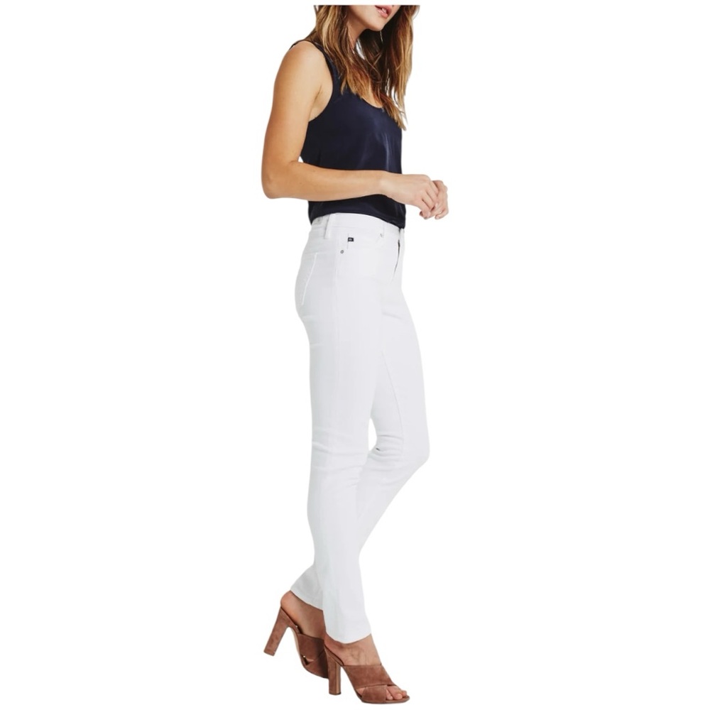 Adriano Goldschmied OSD1434WHT Prima Cigarette Leg Women's 30 Elevated Wardrobe